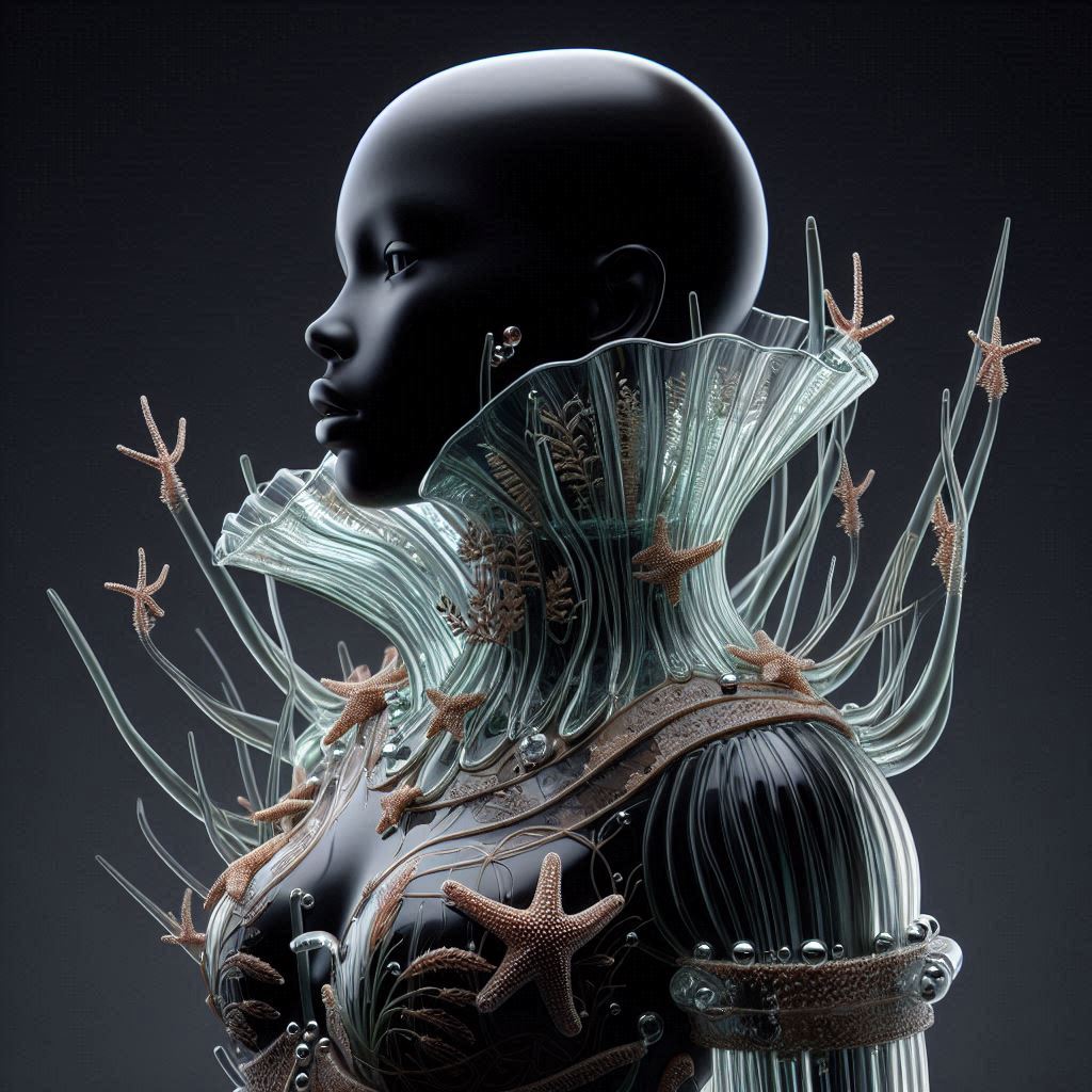 African fantasy ocean queen