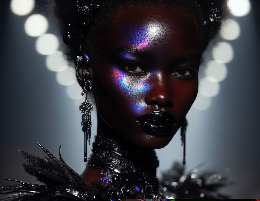 dark & defiant dark skinned beauty